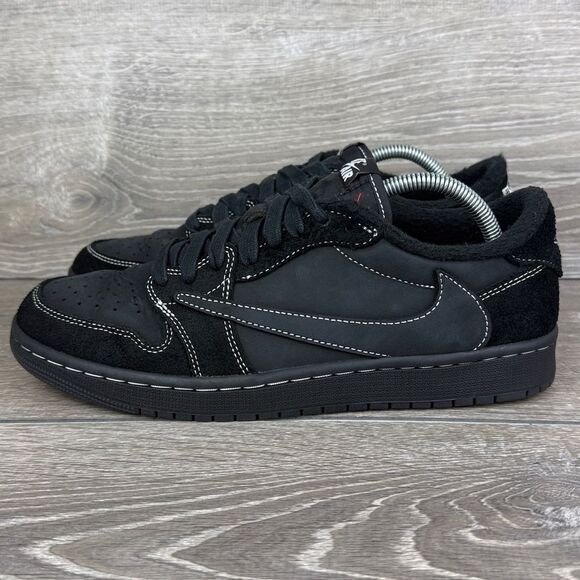 Nike Air Jordan 1 Retro Low OG SP x Travis Scott Men’s 9.5 Black Phantom Sneaker main image 4